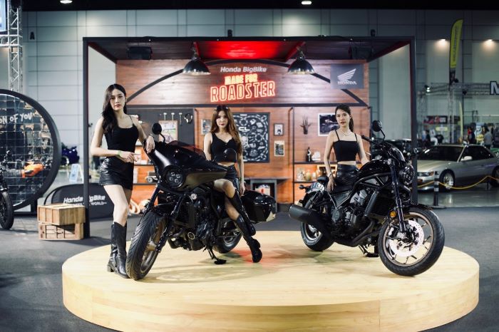 ฮอนด้าบิ๊กไบค์ ยกทัพ Honda CL500 และ Honda Rebel เอาใจสายคัสตอม ร่วมประชันในงาน Bangkok Hot Rod Custom Show 2024